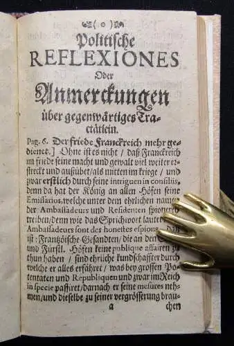Rebenac Wolfahrt von Europa, Die in ihrem gegenwartigen Zustand,... nebenst 1694