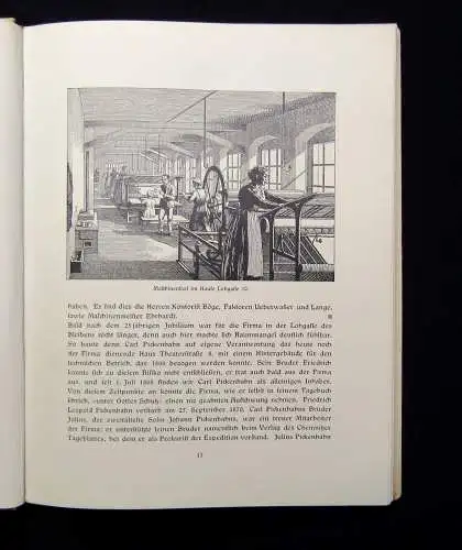 J. C. F. Pickenhahn & Sohn Buchdruckerei - Denkschrift 1838-1913 75jährig.