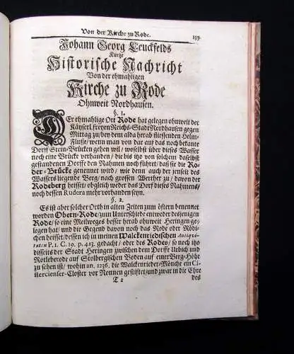 Meybaum, Leuckfeldt Chronicon Des Jungfräulichen Klosters Marien-Berg 1723