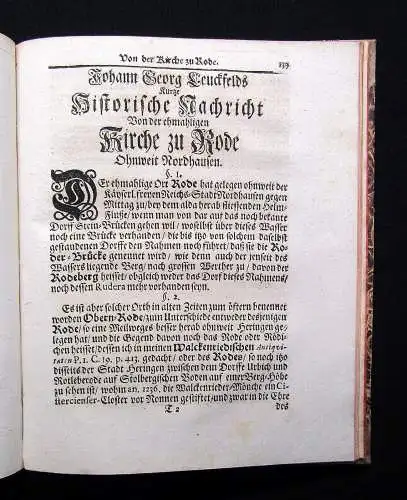 Meybaum, Leuckfeldt Chronicon Des Jungfräulichen Klosters Marien-Berg 1723