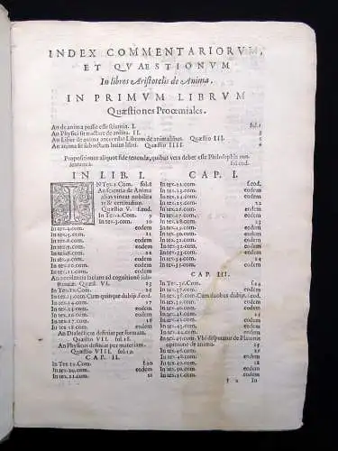 Toledo, Francisco de Commentaria una cum quaestionibus in tres 1580 u. 1575