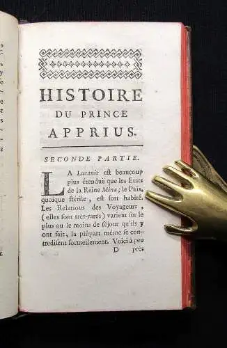 de Beauchamps Histoire du Prince Apprius, Extraite des Fastes du Monde 1729