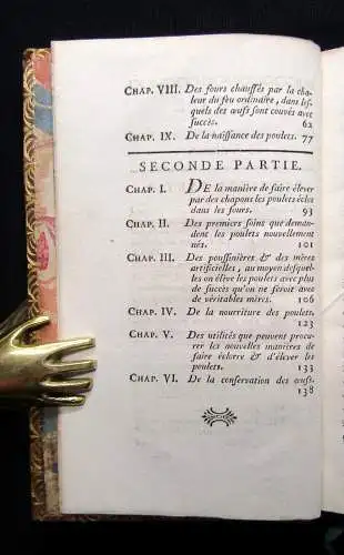 Reaumur Pratique de l'art de faire éclorre et d'élever on toute saison 1751