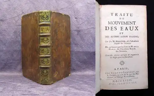 Mariotte Traite du Mouvement des Eaux et des Autres Corps Fluides [...] 1718