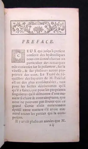 Mariotte Traite du Mouvement des Eaux et des Autres Corps Fluides [...] 1718