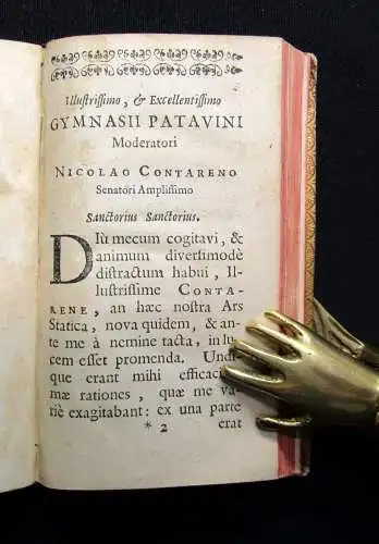 Sanctorio De statica medicina et de responsione ad Staticomasticem, ars  1657