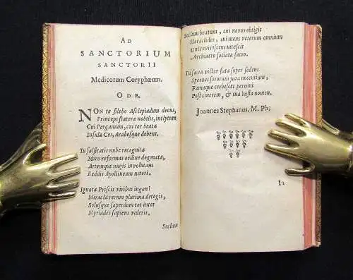 Sanctorio De statica medicina et de responsione ad Staticomasticem, ars  1657