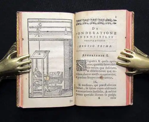 Sanctorio De statica medicina et de responsione ad Staticomasticem, ars  1657