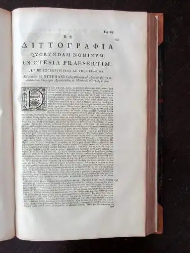 Herodot von Halikarnass(os) Herodoti Halicarnassei Historiarum Libri IX 1763