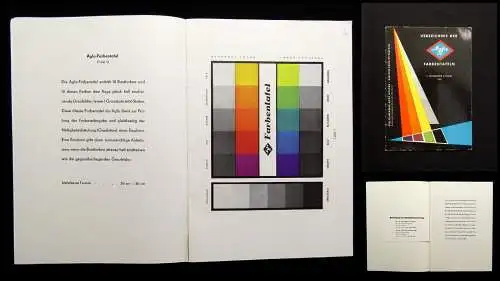 Verzeichnis der Agfa Farbentafeln 1959 *selten* Handwerk Berufe Hobby
