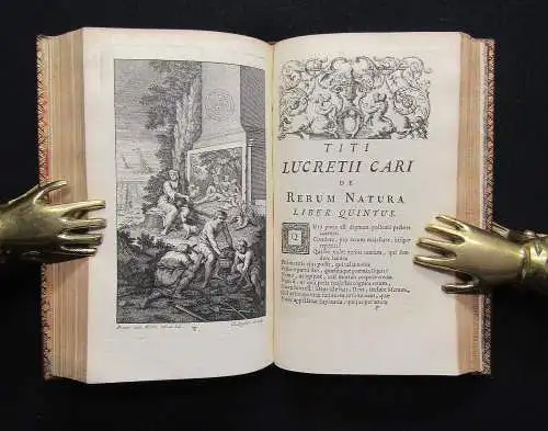 Lucretius Carus, Titus Titi Lucretii Cari de Rerum natura libri sex 1744