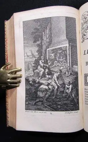 Lucretius Carus, Titus Titi Lucretii Cari de Rerum natura libri sex 1744