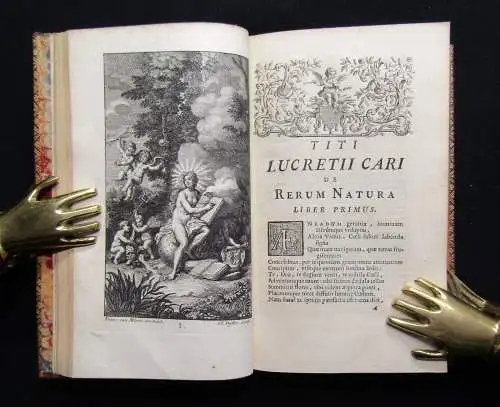 Lucretius Carus, Titus Titi Lucretii Cari de Rerum natura libri sex 1744