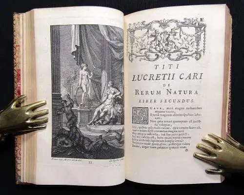 Lucretius Carus, Titus Titi Lucretii Cari de Rerum natura libri sex 1744