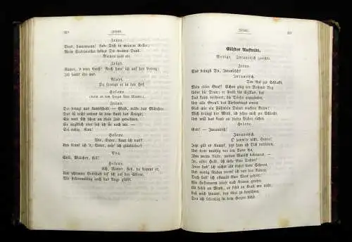 Streckfuß Theodor Körners sämmtliche Werke 2 B de. 1853 Im Auftrag der Mutter