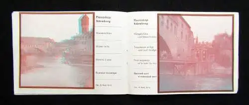 Nürnberg vor dem Kriege 14 Plastoskop-Raumbilder um 1950 Ortskunde Landeskunde