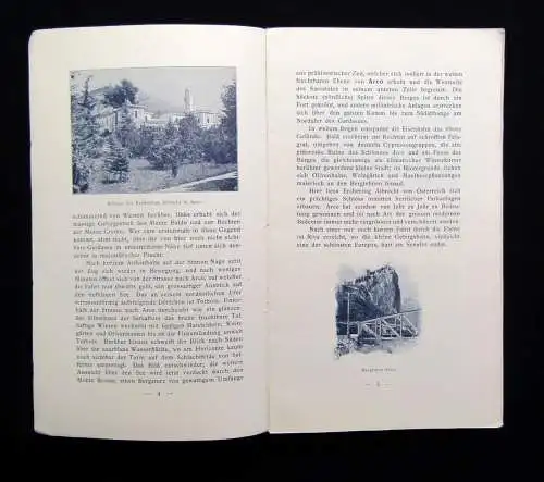 Reck, 'Gustav Der Garda- See und seine Umgebung mit 65 Illustrationen 1905