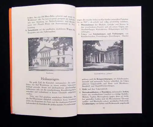 Bad Warmbrunn Thermal-u. Moorbad des Riesengebirges Rheumatismus Gicht um 1920