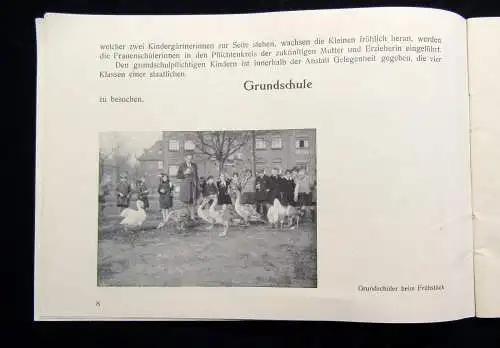 Die evangelische Schulgemeinde Hermannswerder um 1930 Beschreibung u.Aufnahme