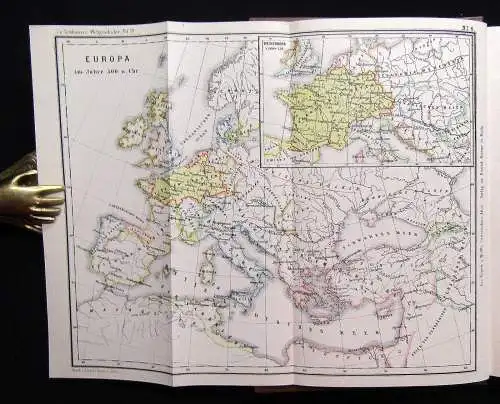 Schlossers Weltgeschichte für das deutsche Volk 1885/86 18+1 Bde. komplett