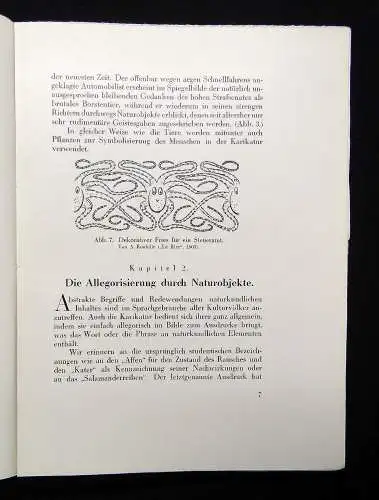 Klima Tier und Pflanze in der Karikatur 1930 mit 129 Abbildungen Kunst Kultur