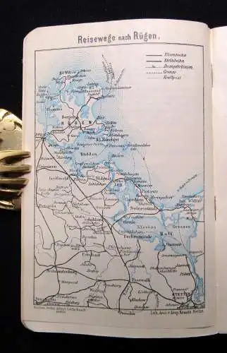 Grieben´s Reiseführer Rügen Band 65 1926 Ortskunde Guide Geographie Landeskunde