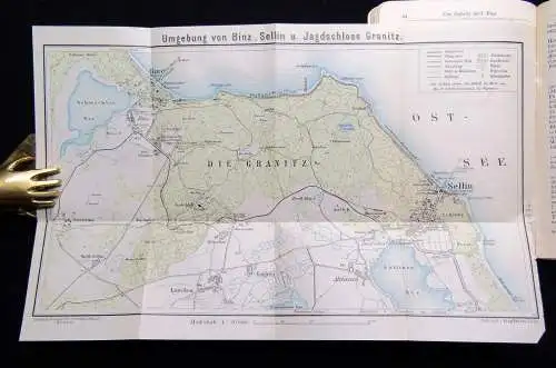 Grieben´s Reiseführer Rügen Band 65 1926 Ortskunde Guide Geographie Landeskunde