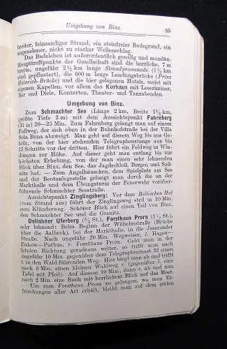 Grieben´s Reiseführer Rügen Band 65 1926 Ortskunde Guide Geographie Landeskunde