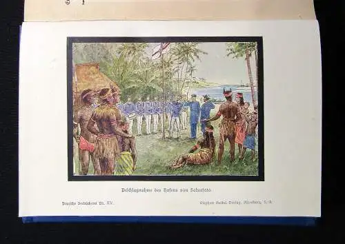 Richter Dt. Seebücherei 15 Bd. Unsere Marine in der Südsee 1907 Geschichte