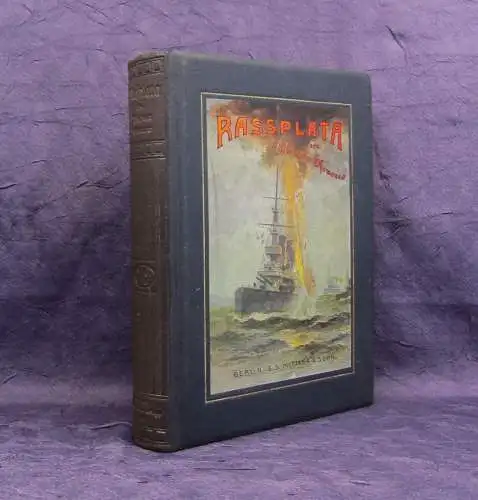 Siemenow Rassplata Kriegstagebuch 1908 mit 2 Skizzen Geschichte Militär Marine