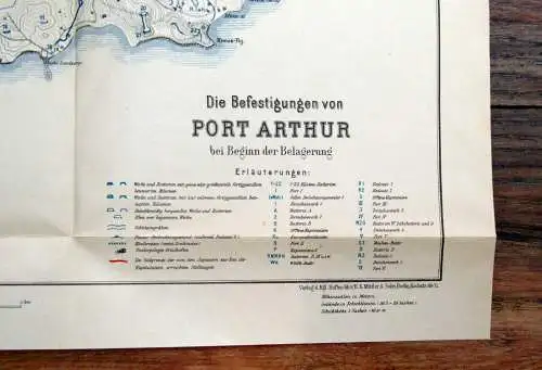 Siemenow Rassplata Kriegstagebuch 1908 mit 2 Skizzen Geschichte Militär Marine