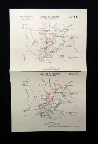 Graf Alfred von Schlieffen Gesammelte Schriften 2 Bde 1913 Karten vollständig