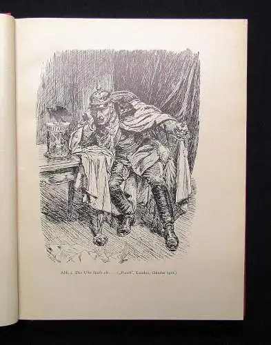 Wendel Wilhelm II. in der Karikatur 1928 mit 186 Abbildungen or. Su. Kunst