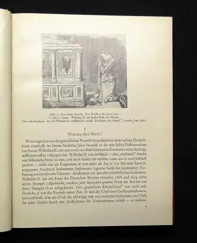 Wendel Wilhelm II. in der Karikatur 1928 mit 186 Abbildungen or. Su. Kunst