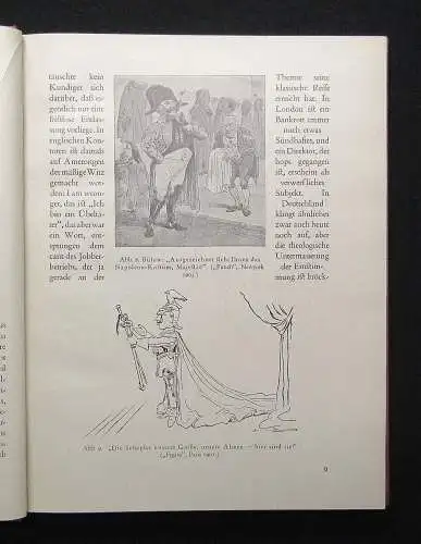 Wendel Wilhelm II. in der Karikatur 1928 mit 186 Abbildungen or. Su. Kunst