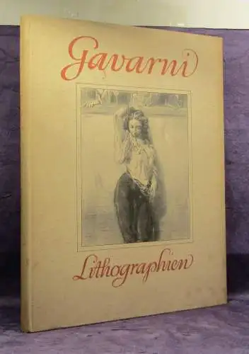 Fuchs Gavarni 1925 mit 29 Textillustrationen und 80 Lithographien Kunst Kultur