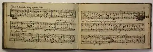 Keil Vierstimmiges Choralmelodienbuch auf 2 Systemen um 1900 Musik Kunst sf