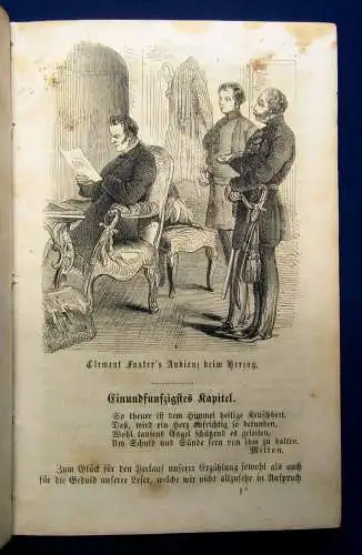 Die Versuchung Eine Novelle Nach dem englischen 4 Bände um 1850 js