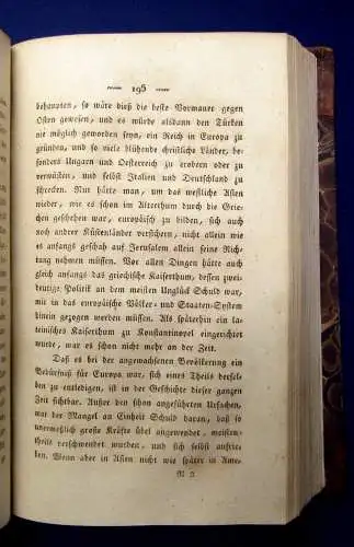 Schlegel Ueber die neuere Geschichte 1811 EA Vorlesungen gehalten zu Wien 1810 j