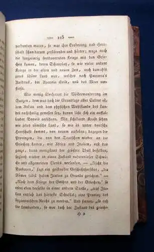 Schlegel Ueber die neuere Geschichte 1811 EA Vorlesungen gehalten zu Wien 1810 j