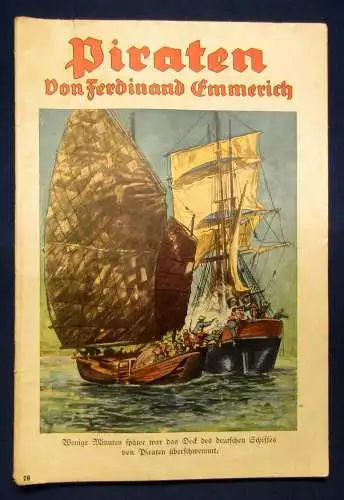 Emmerich u.a. Sammlung 12 Hefte Abenteuerliteratur 30ger Jahre Piraten,Tiere js