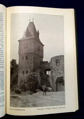 Windhaus, Anthes Offizieller Führer durch den Odenwald 1926 Guide Reiseführer mb