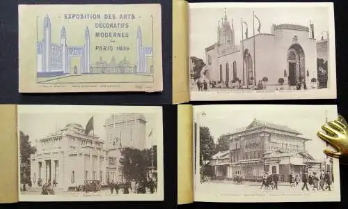 Seltenes Leporello "Exposition Des Arts"Decoratifs Modernes Paris 1925 Art Deco