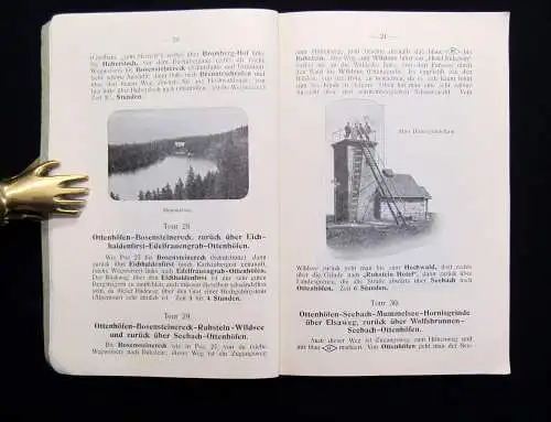 Führer des Verschönerungs-Vereins Ottenhöfen im badischen Schwarzwald 1911 Guide