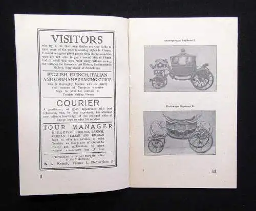 Knochs Opera Guide "Informator" Führer durch Schönbrunn um 1925 Reiseführer