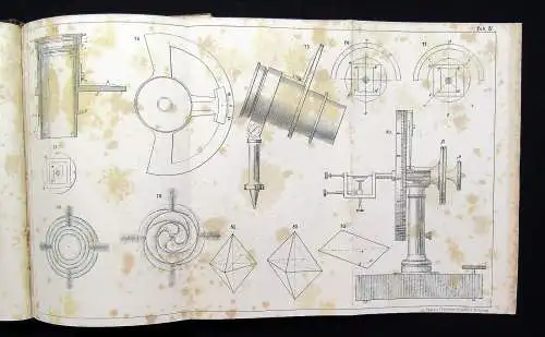 Kobell, Franz Die Mineralogie Leichtfaßlich dargestellt Mit 5 Tafeln 1871