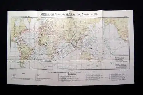 Marine-Archiv Raeder Der Krieg zur See Kreuzerkrieg 1914-1918 1922/23 Geschichte