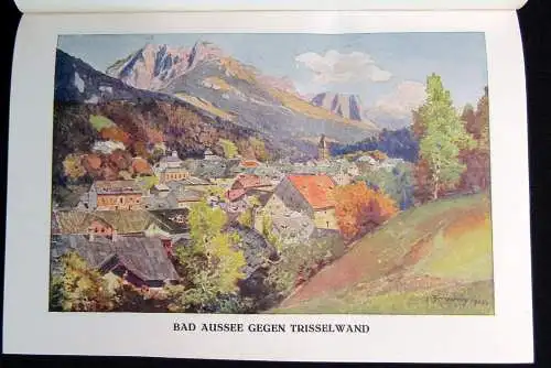 Österreichischer Verkehrsaufbau Das Salzkammergut Reisehandbuch 1926