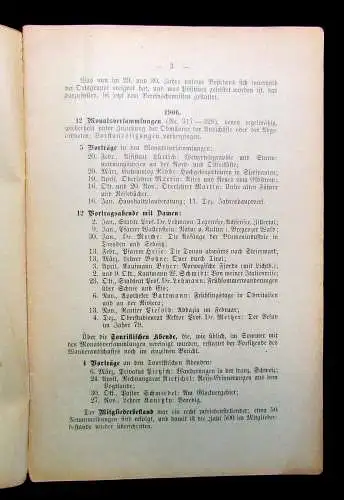 Jahresberichte der Ortsgruppe Dresden d. Gebirgsverein für d. Sächs.Schweiz 1908