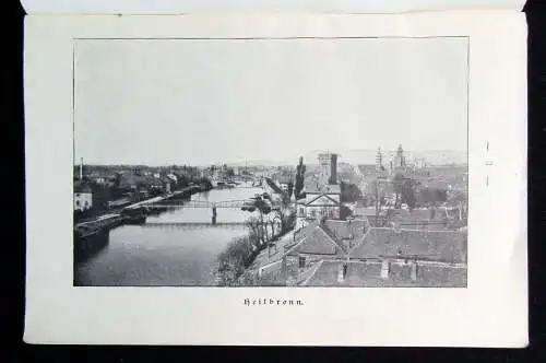 Glock-Reihen Führer durch das Neckarthal von Heilbronn bis Heidelberg um 1900